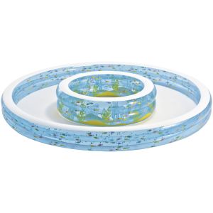 PISCINA INFLÁVEL 0730L 279X36CM FONTE DESEJOS INTEX