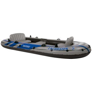 Bote Excursion 5 - 366x168x43cm Com Acessórios Intex