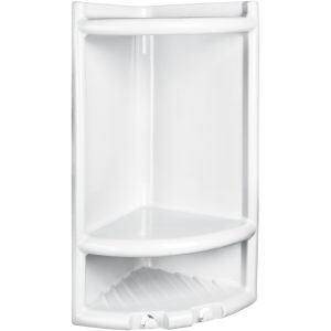 Porta Shampoo Branco em PVC Herc