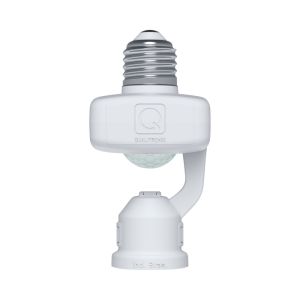 Sensor Presença 360° C/Soquete Branco Qualitronix