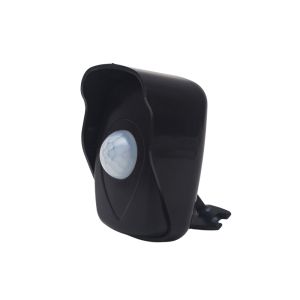 Sensor Presença 180° Sobrepor Externo Preto Qualitronix