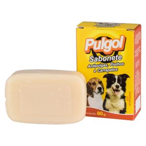 Sabonete Pulgol Vetbras para Cães