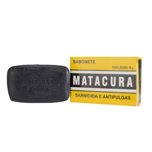 Sabonete Matacura Sarnicida e Antipulgas para Cães 80G