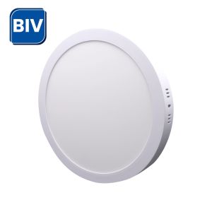 Painel LED Redondo de Sobrepor 24W Bivolt 3000K Empalux