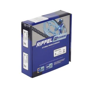 Kit Relação Transmissão Honda Biz 100 Riffel 1998 a 2005