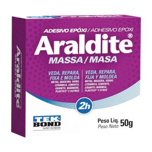 Cola Araldite Massa 2 Horas 50g Tekbond