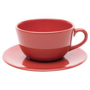 XÍCARA CHÁ LOUÇA C/ PIRES RED OXFORD