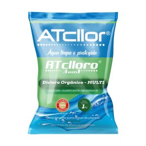 Cloro Piscina Mult Ação 01kg Atcllor