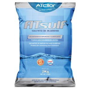Decantador Sulfato Alumínio Atsulf 2kg Atcllor
