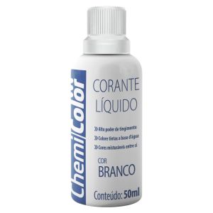 Corante Líquido Branca Chemicolor em Bisnaga 50ml