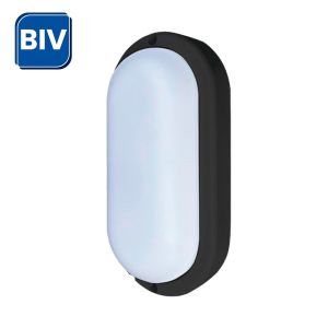 Luminária Led Tartaruga 12w 6500k Bivolt Preta Taschibra