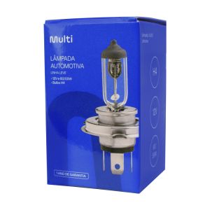 Lâmpada Farol Carro H4 12V 55W Comum Multilaser #I