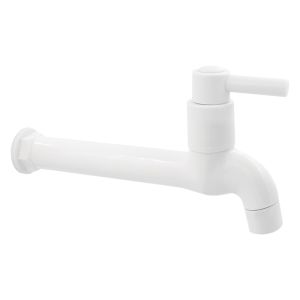 Torneira Cozinha ABS C72 Longa Branca Parede Vit