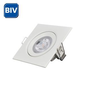 SPOT LED QUADRADO 06W BIVOLT 3000K EMPALUX #ID
