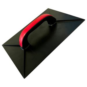 Desempenadeira Plástica Corrugada 32x22cm Preta Compel