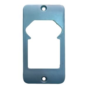 Placa 2 Teclas Tomada Hexagonal Eletroduto 3/4 Eletromax