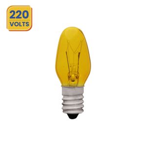 Lâmpada Incandescente Chupeta 7W 220V E14 Empalux Cores Variadas #V