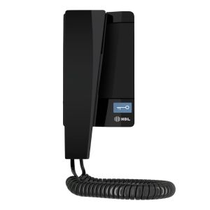 Interfone Sem Porteiro Eletrônico 1 Botão Preto HDL