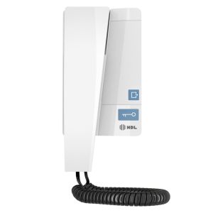 Interfone Sem Porteiro Eletrônico 2 Botões Branco HDL