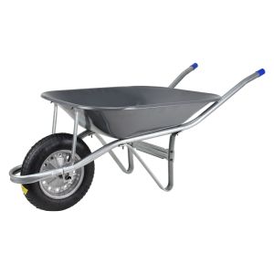 Carrinho Mão Pneu Câmara Cinza Metalosa 45L 3,25X8