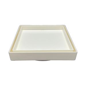Ralo Oculto 15x15 Branco Rebouças