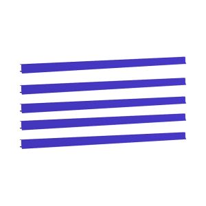 Porta Etiqueta Gôndola C/Acrílico Fit Azul Amapá