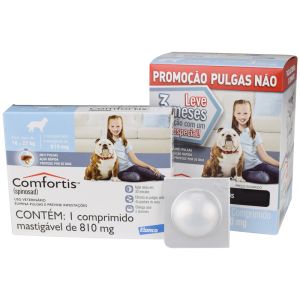 Comfortis Elanco Pet 810mg  Com 03 Comprimidos