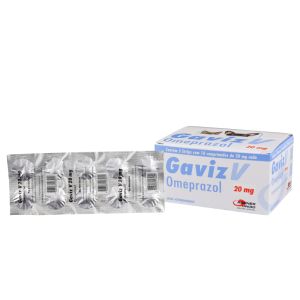 Gaviz Omeprazol 20mg com 10 Comprimidos Agener Pet