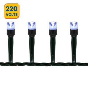 Cordão De Natal Led Fixo 220V Branco Yangzi