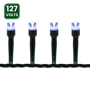 Cordão De Natal Led Fixo 127V Branco Yangzi