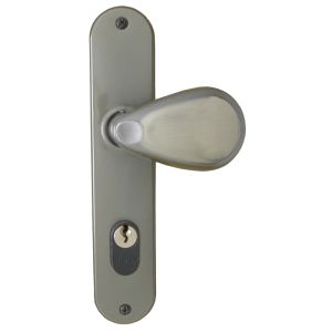 Fechadura para Porta Externa Taco de Golfe Aliança Envelhecida