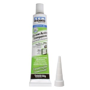 Cola Adesivo Silicone Acético Tekbond Cores e Tamanhos Variados