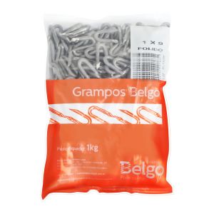 Grampo para Cerca Polido Belgo Tamanhos Variados
