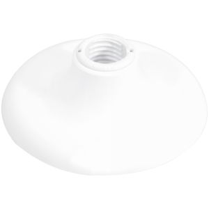 Plafon Simples de Plástico com Soquete Taschibra Branco
