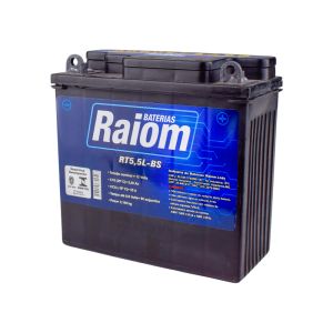 Bateria de Moto 5,5 Amperes Rt5,5L-Bs Raiom
