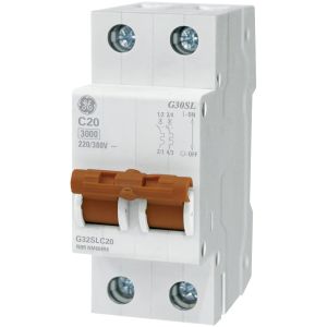 Disjuntor DIN Bipolar 10A ABB GE