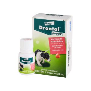 Drontal Puppy 20ml para Filhotes de Cães Elanco Pet